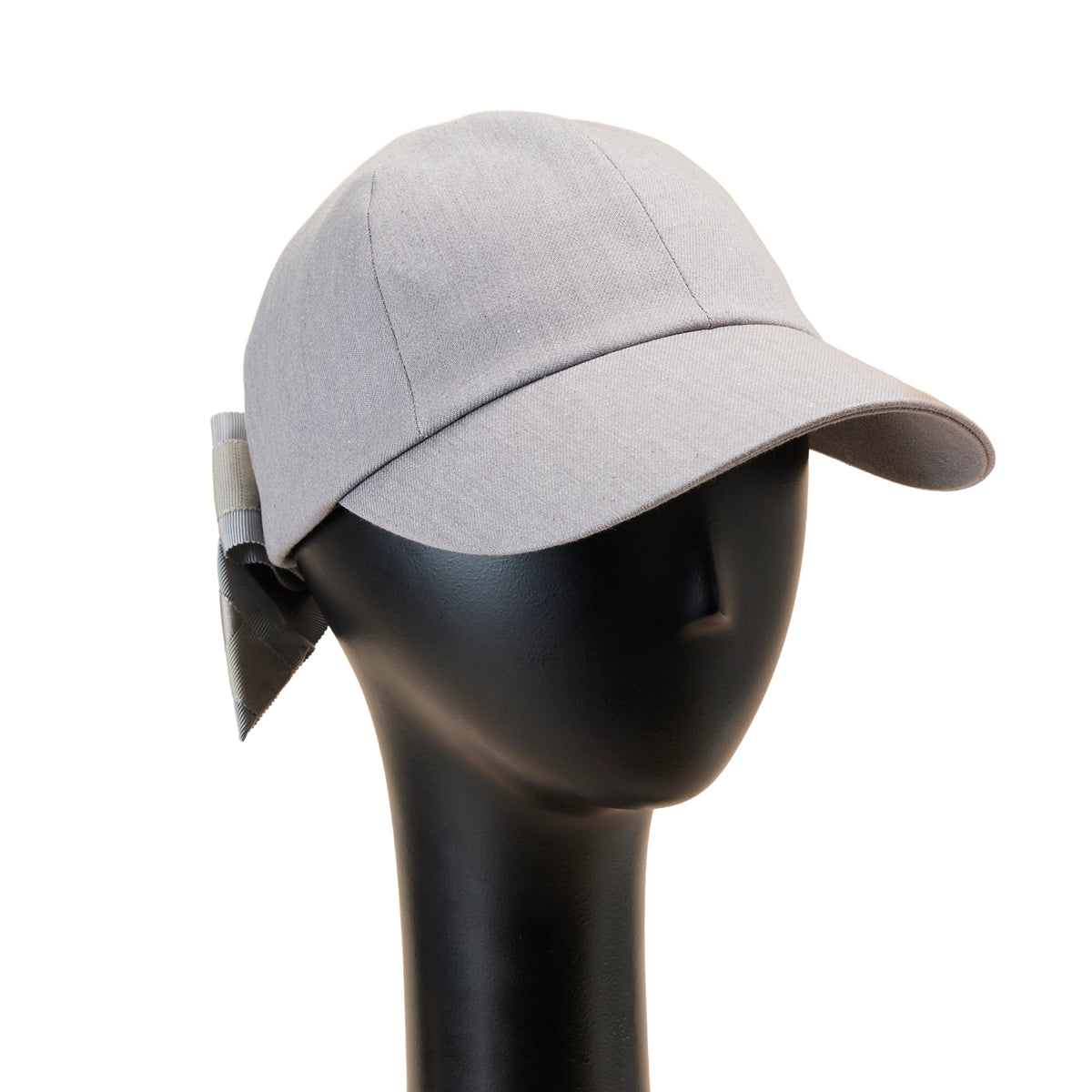 【新品】 アシーナニューヨーク ベッキー キャップ　Sky Greyベージュ 新品】 アシーナニューヨーク ベッキー キャップ Sky Grey