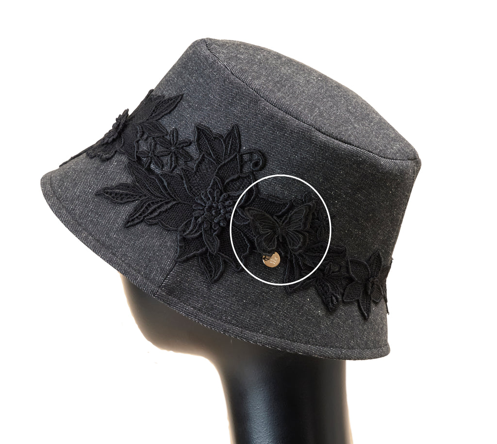 Greta Butterfly Black
