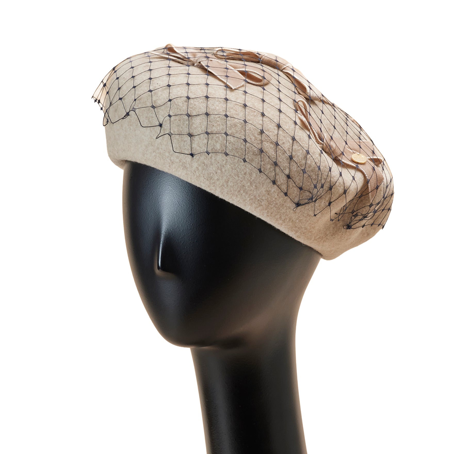 新品 Athena New York シルバーリボン リサコハット UV加工 Risako_TanBlack_1dc89b37-374e-