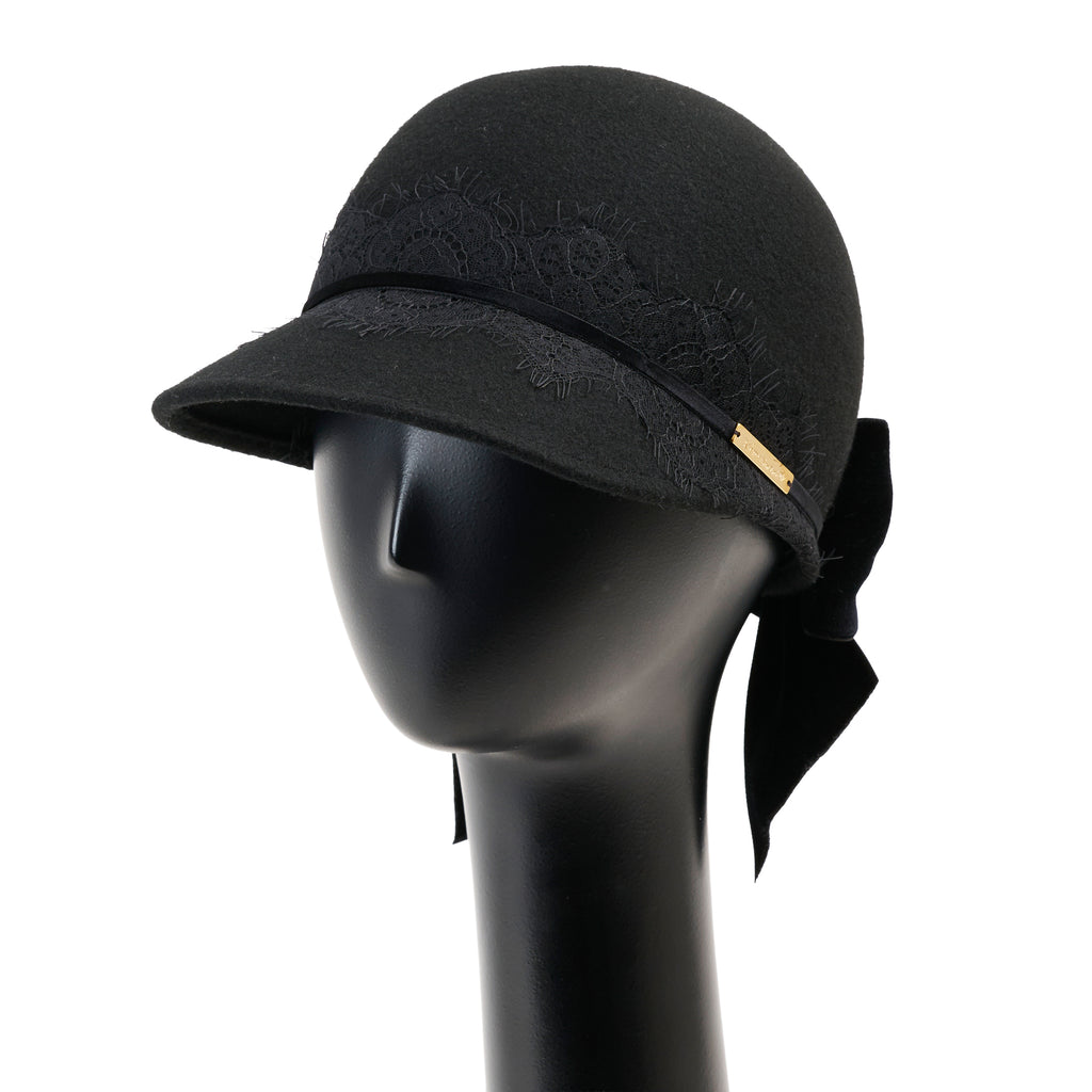 【美品&限定品】Athena New York 麦わら帽子 ブラック　キャップ Athena New York】公式オンラインストア 帽子ブランド