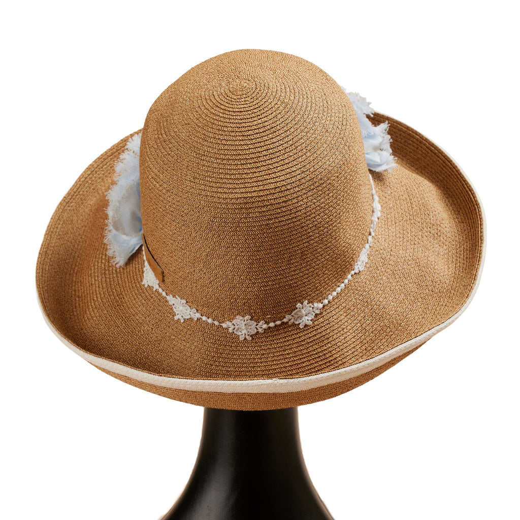 Emilia Girl Tan BabyBlue