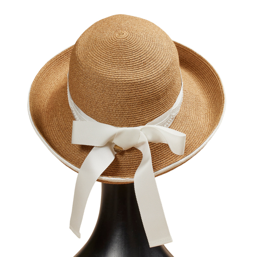 Jenny Girl Tan White