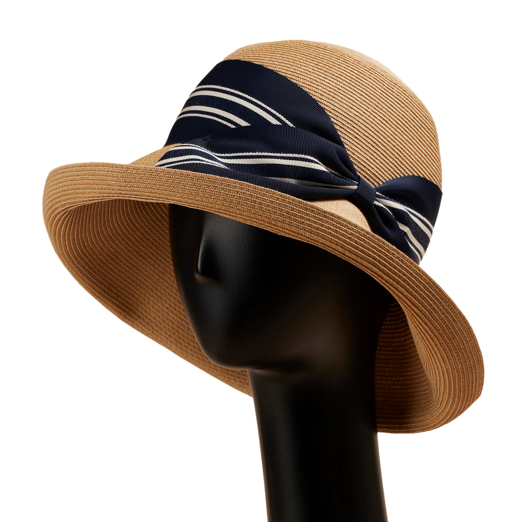 Risako Stripe Nude Navy