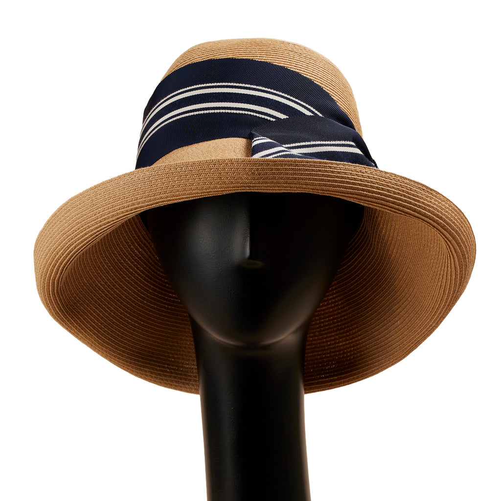 Risako Stripe Nude Navy