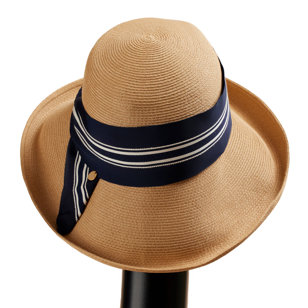 Risako Stripe Nude Navy