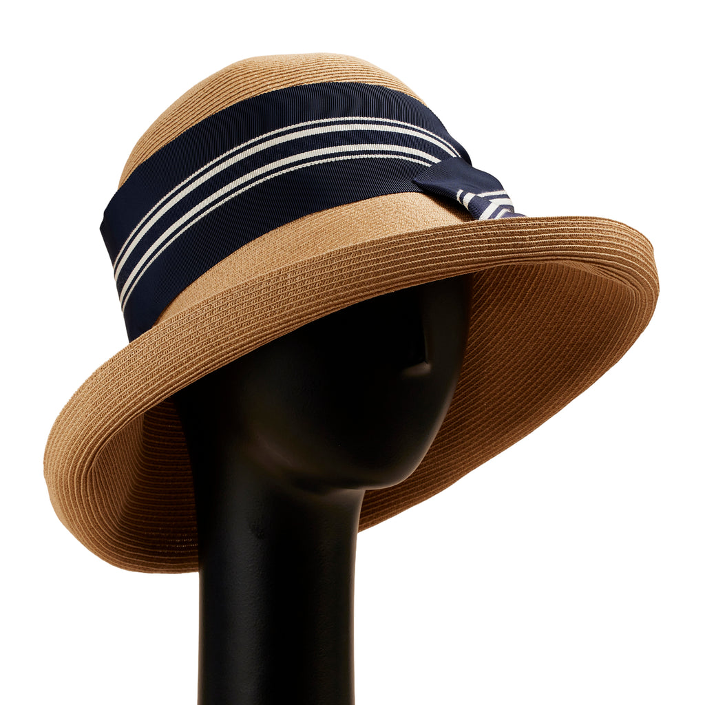 Risako Stripe Nude Navy